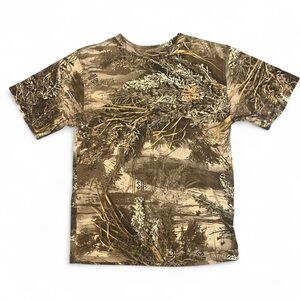 REAL TREE hunting kids XL TEE SHIPS SAME DAY!